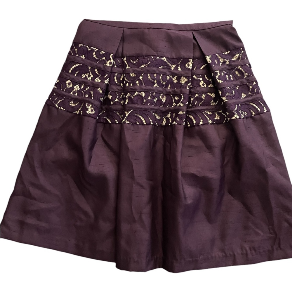 TAYLOR - LADIES DRESS - PURPLE - BLIND FLORAL PANELS - SIZE 4 - Picture 6 of 9